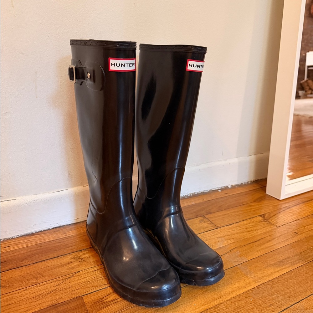 Hunter Women’s Original Tall Black Rain Boots
